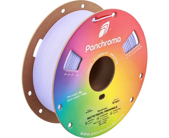 Пластик для 3D-принтера Polymaker PLA PANCHROMA MATTE 1,75mm 1kg PASTEL PEZRIWINKLE (CA04036)