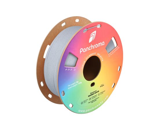 Пластик для 3D-принтера Polymaker PLA PANCHROMA MARBLE 1,75mm 1kg WHITE (CA04005)