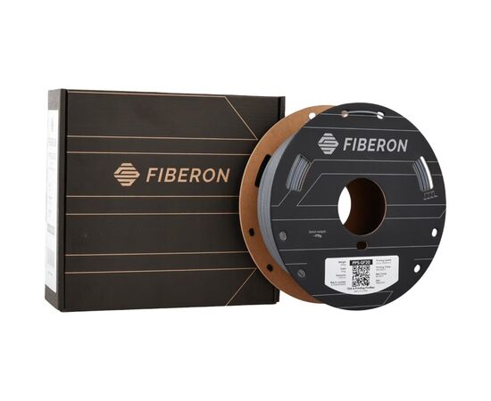 Пластик для 3D-принтера Polymaker Fiberon PPS-GF20 1,75mm 0,5kg GREY (FM02001), изображение 4