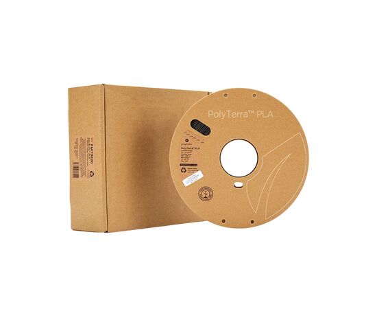 Пластик для 3D-принтера Polymaker PLA PolyTerra 1,75mm 1kg CHARCOAL BLACK (PM70820), изображение 4