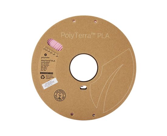Пластик для 3D-принтера Polymaker PLA PolyTerra 1,75mm 1kg SAKURA PINK (PM70908), изображение 2