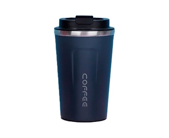 Термокружка Merlion MugCoffe 500 мл з відкидною кришкою, синя (MugCoffe-500Blue)