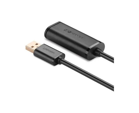Дата кабель USB 2.0 AM to AF 15.0m Active black Ugreen (10323), зображення 3