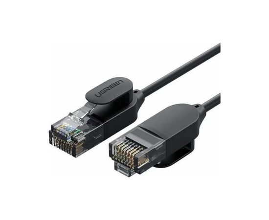 Патч-корд 3м, UTP cat 6 RJ-45 COPPER black Ugreen (U_70653)