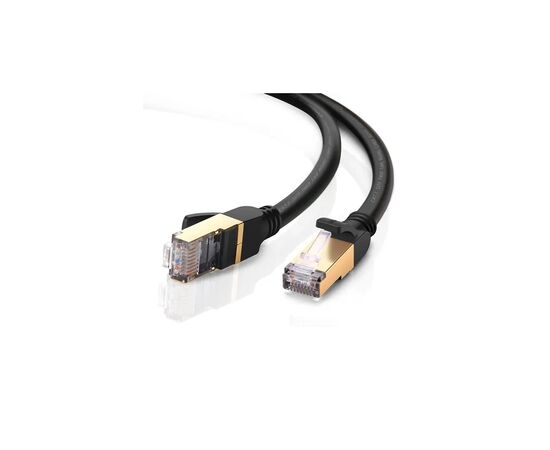 Патч-корд 5м, F/FTP cat 7 RJ-45 black Ugreen (U_11271)
