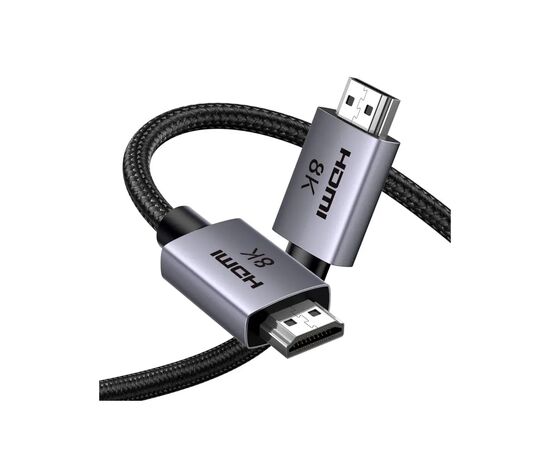 Кабель мультимедийный HDMI M to HDMI M 2.0m 8K black Ugreen (25910), изображение 2