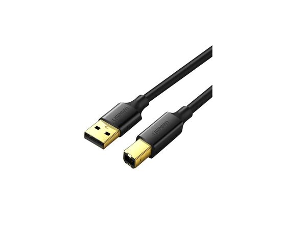 Кабель для принтера USB 2.0 AM/BM 1.5m Black Ugreen (10350)