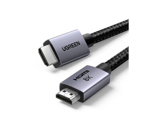 Кабель мультимедійний HDMI M to HDMI M 1.0m 8K black Ugreen (25908), зображення 3