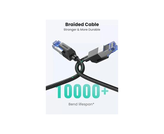 Патч-корд 5м, S/FTP cat 7 RJ-45 COPPER Ugreen (U_80433), изображение 2