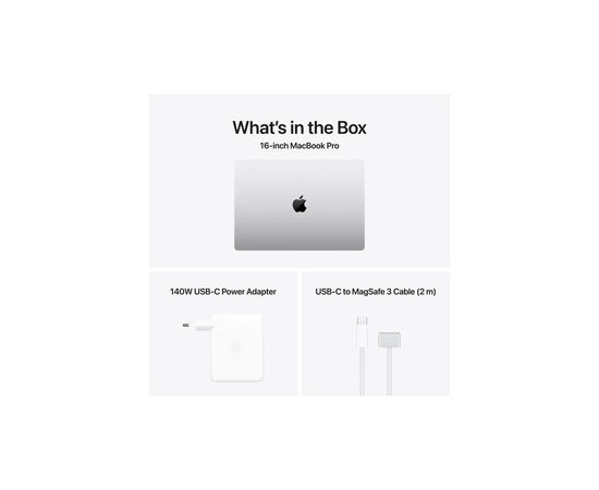Ноутбук Apple MacBook Pro 16 A3429 M5 Max Silver (MGE94UA/A), зображення 9
