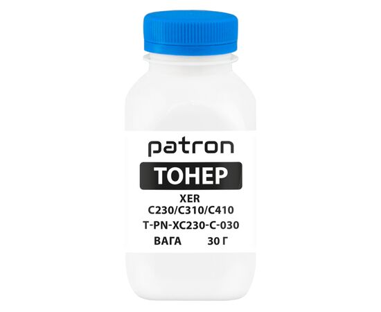 Тонер XER C230/C310/C410, 30 г, Cyan Patron (PN-XC230-C-030)