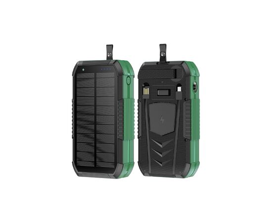 Батарея универсальная AURA NRG-40SE ARM SOLAR 40000mAh Wireless Dynamo charging Green (PBANRG40SEG)