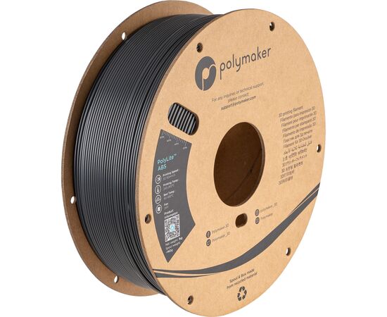 Пластик для 3D-принтера Polymaker ABS POLYLITE GALAXY 1,75mm 1kg DARK GREY (PE01037)