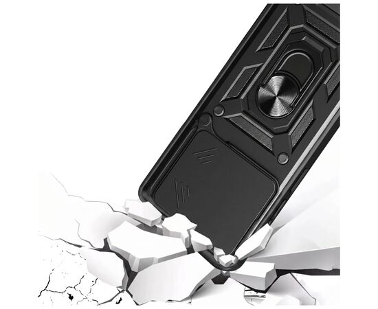 Чохол до мобільного телефона BeCover Military Motorola Edge 60 Fusion Black (715522), зображення 3