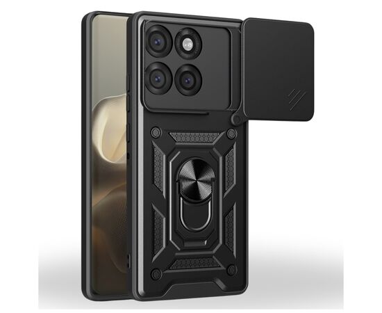 Чохол до мобільного телефона BeCover Military Motorola Edge 60 Pro Black (715527), зображення 2