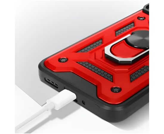 Чохол до мобільного телефона BeCover Military Motorola Edge 60 Red (715521), зображення 4