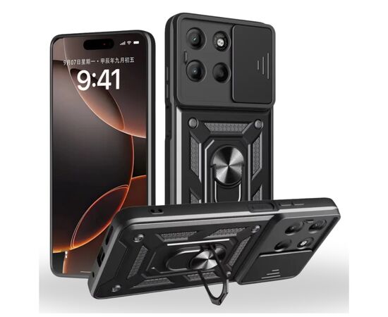 Чохол до мобільного телефона BeCover Military Motorola Moto G57 Power Black (715514), зображення 2