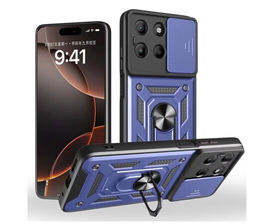 Чохол до мобільного телефона BeCover Military Motorola Moto G57 Power Blue (715515), зображення 2