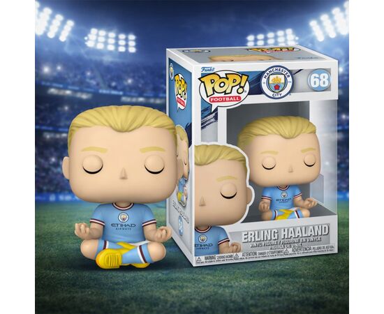 Фигурка Funko Pop серии Футбол: Манчестер Сити - Эрлинг Голланд (89365), изображение 3