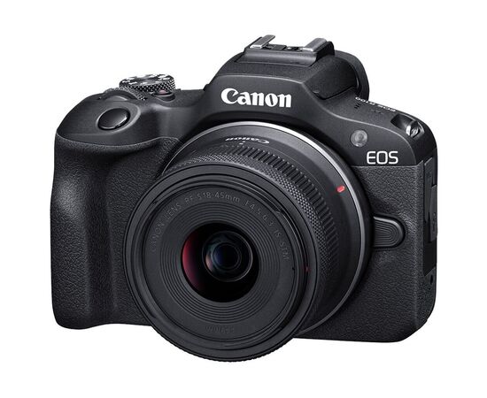 Цифровой фотоаппарат Canon EOS R100 + 18-45 IS STM + 75-300 IS STM (6052C121), изображение 2
