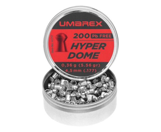 Пульки Umarex Hyperdome 4,5 мм 0,36 г 200 шт (4.1717), изображение 4