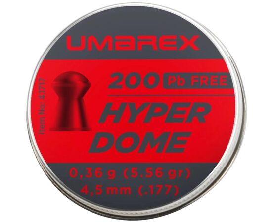 Пульки Umarex Hyperdome 4,5 мм 0,36 г 200 шт (4.1717)
