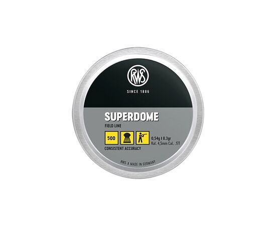 Пульки RWS SuperDome 4,5 мм 0,54 г 500 шт (2136791)
