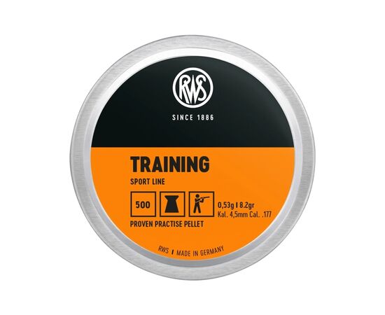 Пульки RWS Training 4,5 мм 0,53 г 500 шт (2318872)