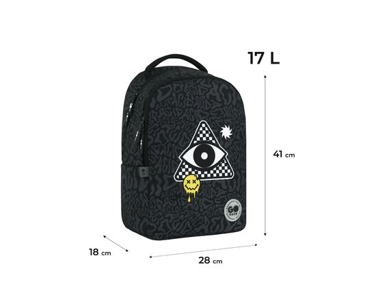 Рюкзак шкільний GoPack Teens 135M-6 (GO26-135M-6), зображення 12