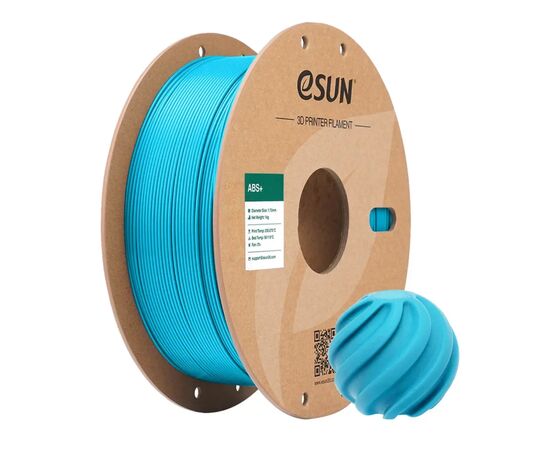 Пластик для 3D-принтера eSUN ABS Plus 1,75mm 1kg LIGHT BLUE (ABS+P175D1)