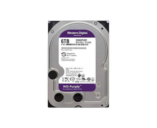 Жесткий диск 3.5" 6TB WD (# WD64PURZ-FR #)