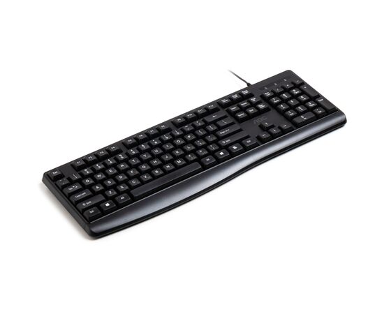 Клавиатура AOC KB120B USB UA Black (KB120B/97), изображение 2