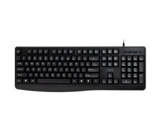 Клавиатура AOC KB120B USB UA Black (KB120B/97)