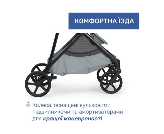 Коляска Chicco 2 в 1 Seety світло зелена (87097.76.01), изображение 12