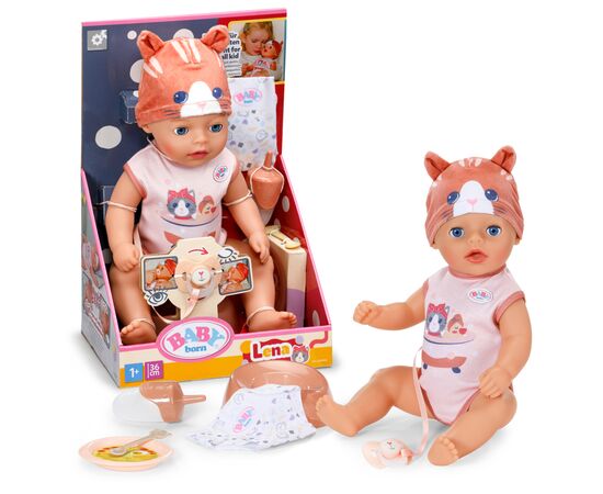 Кукла Baby Born Лена в костюме котика 36 см (839560), изображение 2