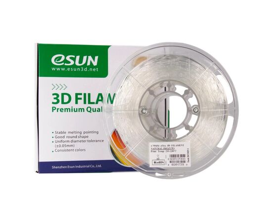 Пластик для 3D-принтера eSUN eFLEX 1кг 1,75mm NATURAL (EFLEX175N1), зображення 5