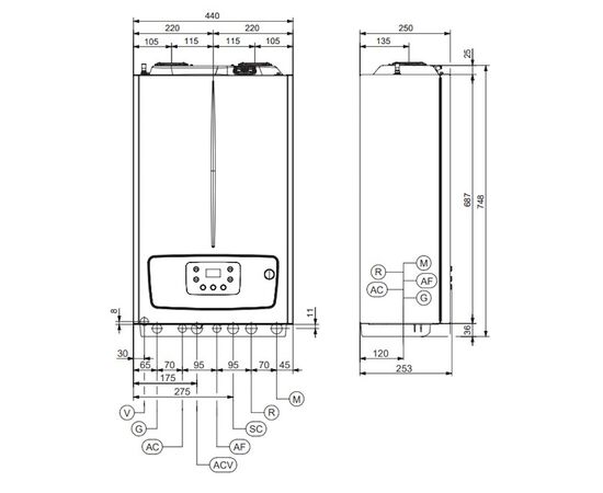 Котел Immergas Victrix Tera V2 32 EU (3.032931), изображение 4