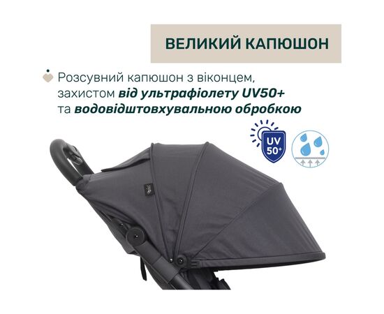 Коляска Chicco We 2 Чорна (87167.31), изображение 3