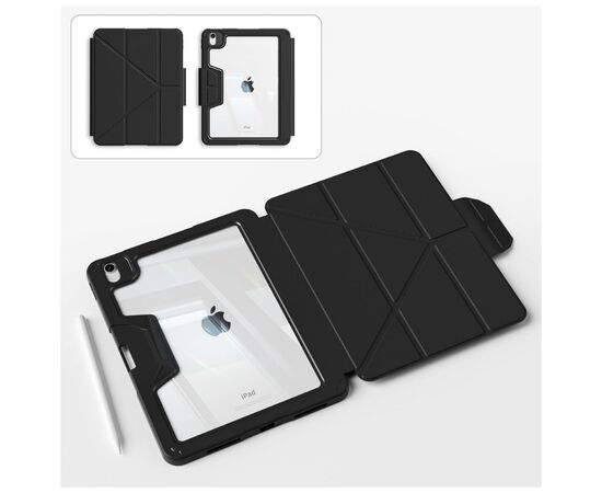 Чохол до планшета BeCover Rugged Origami Transparent Apple iPad Air 11" M4 2026 Black (715176), зображення 5