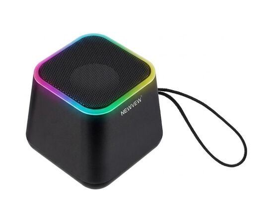Акустическая система NEWVEW NV-9203 RGB/BT/USB/TF/FM Black (NWVW-NV-9203-BK)