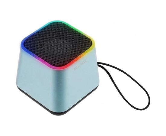 Акустическая система NEWVEW NV-9203 RGB/BT/USB/TF/FM Blue (NWVW-NV-9203-BL)