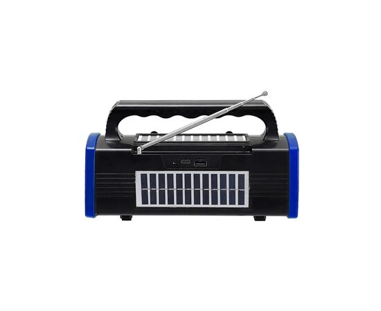 Акустическая система NEWVEW NV-9010 Solar Panel/BT/USB/TF/FM Blue (NWVW-NV-9010-BL), изображение 2