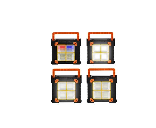 Акустическая система NEWVEW NV-9153 Solar Panel/BT/USB/TF/FM Orange (NWVW-NV-9153-OR), изображение 3
