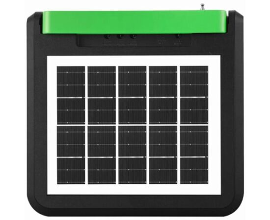 Акустическая система NEWVEW NV-9218 Solar Panel/BT/USB/TF/FM Green (NWVW-NV-9218-GN), изображение 3