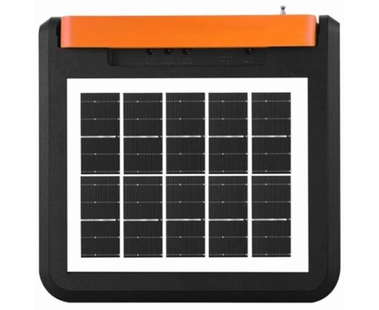 Акустична система NEWVEW NV-9218 Solar Panel/BT/USB/TF/FM Orange (NWVW-NV-9218-OR), зображення 3