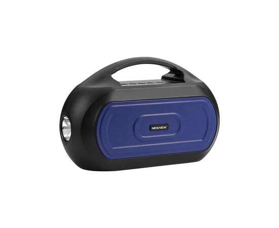 Акустическая система NEWVEW NV-V50 Solar Panel/BT/USB/TF/FM/AUX Blue (NWVW-NV-V50-BL)