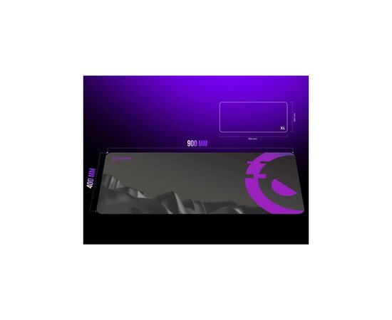 Килимок для мишки Lorgar Advanced MPA15XL Speed Black/Purple (LRG-MPA15XL), зображення 10