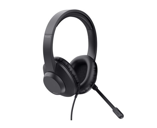 Наушники Trust Ayda Max USB Black (25461), изображение 3