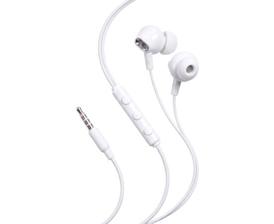 Наушники Vention Echo Lite 3.5mm In-Ear Wired White (GBAWAV), изображение 2