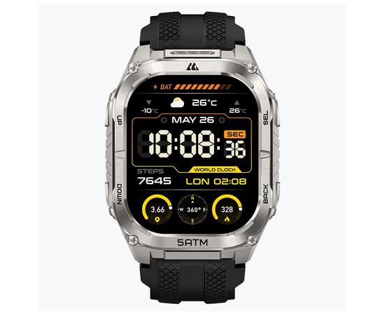 Смарт-часы KOSPET Tank M4C Silver (6978602500447), изображение 2
